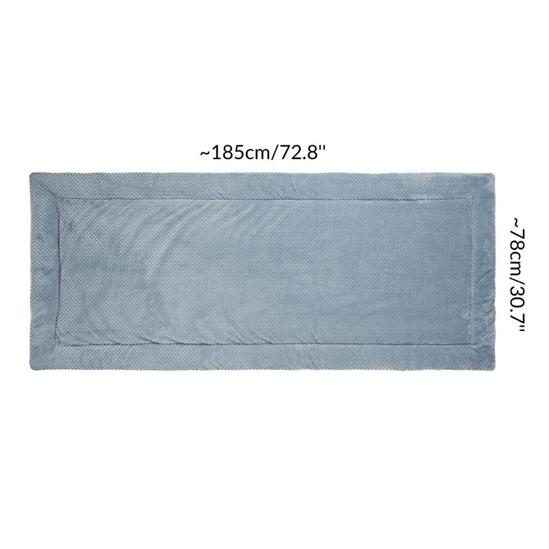Dimensions des tapis polaire uni bleu loft rampe mezzanine pour cochon d'inde lapin de la marque Kavee